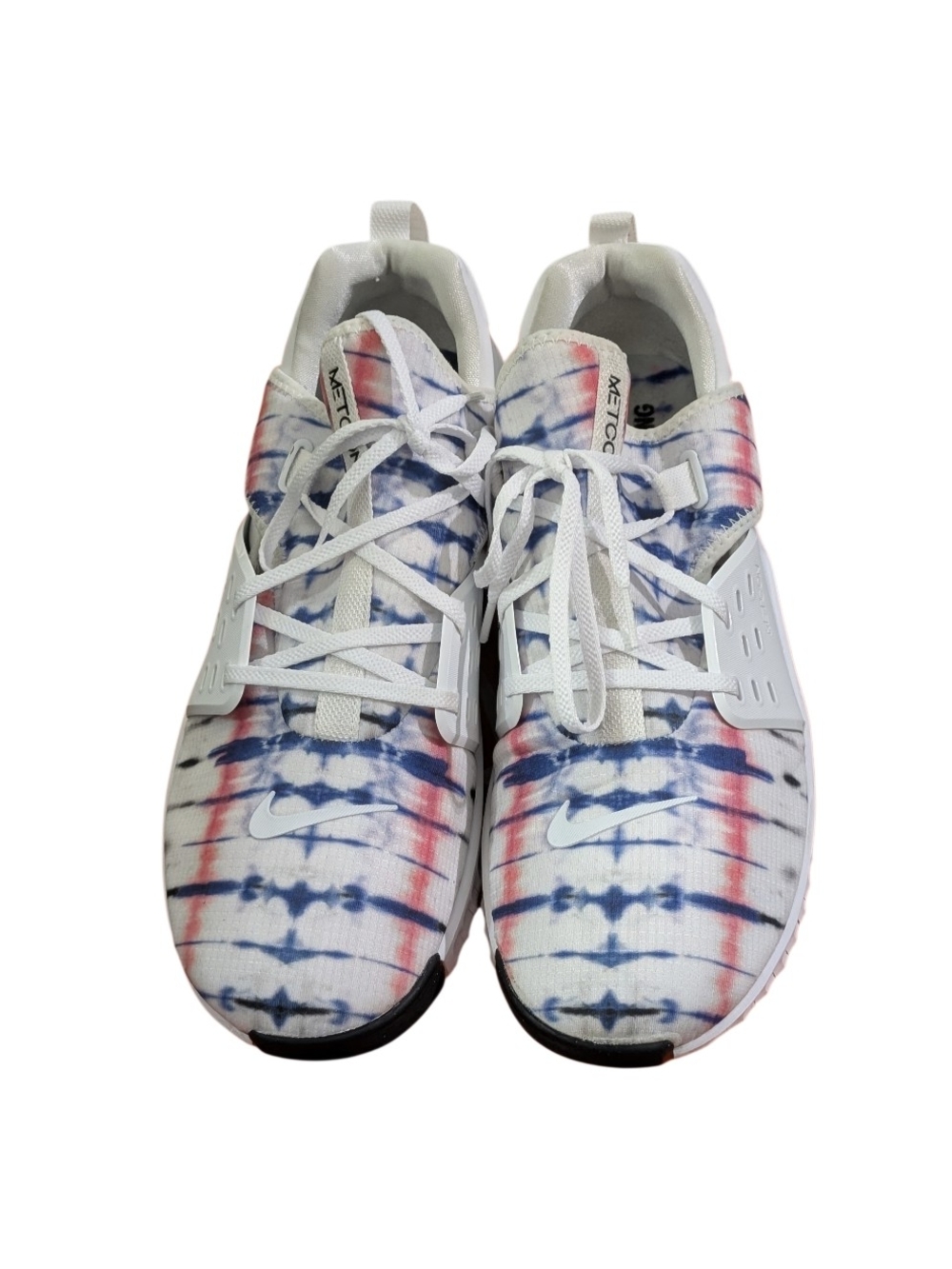 Nike Free Metcon Men's Tie-Dye Sneakers in White, Blue & Red Size 13